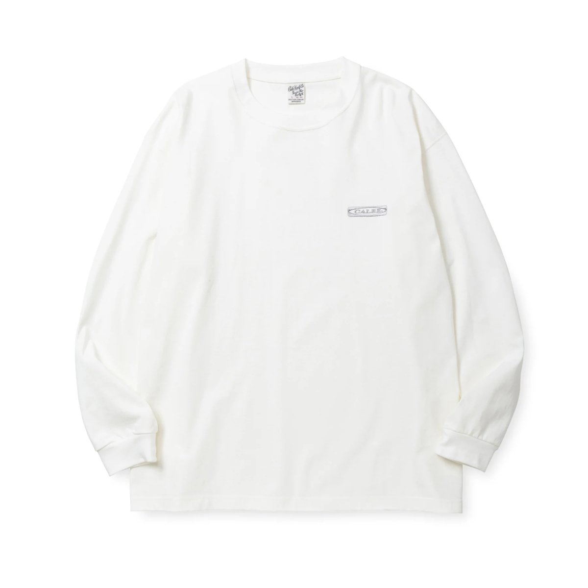 画像1: CALEE  VINTAGE TYPE CALEE LOGO L/S TEE (1)
