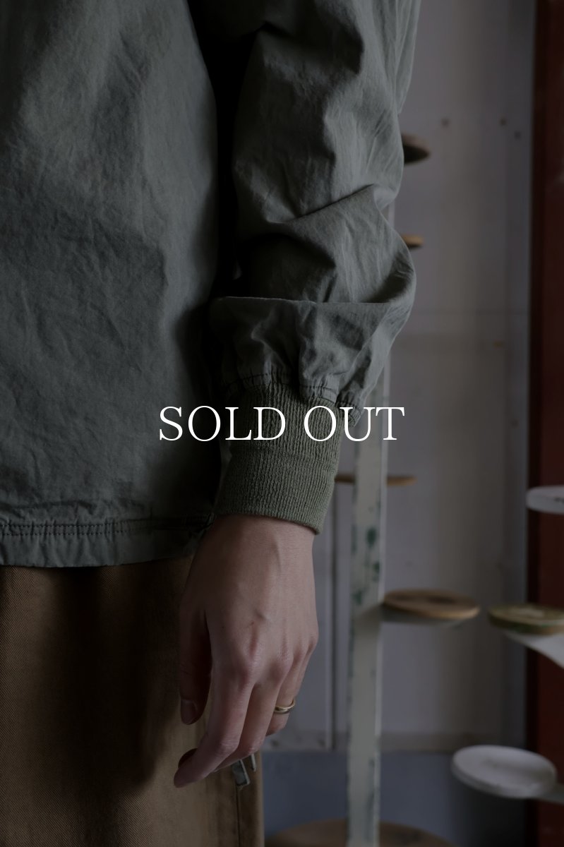 画像5: nonnative  TROOPER SHIRT JACKET COTTON TYPEWRITER SULFUR DYE (5)