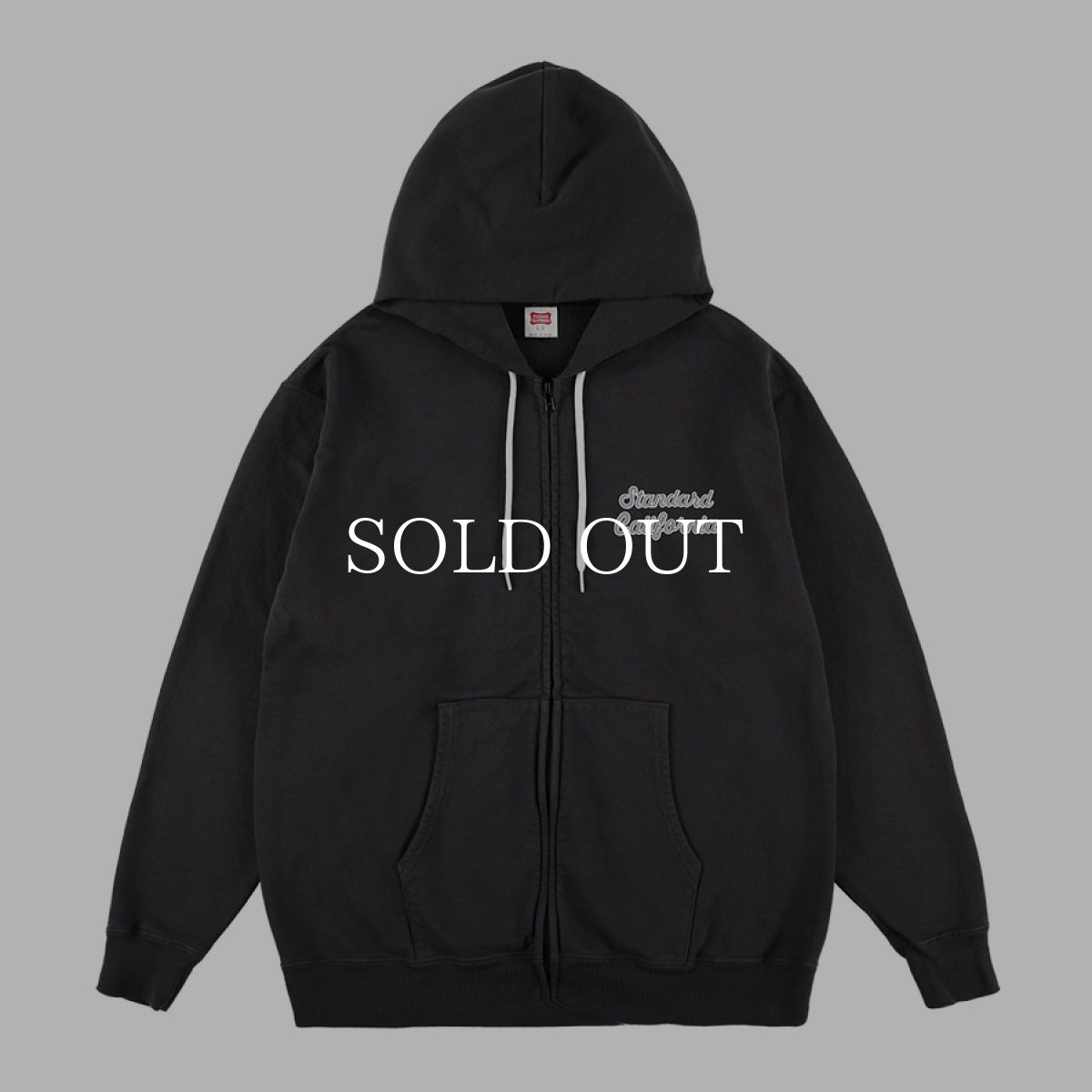 画像7: STANDARD CALIFORNIA  SD US Cotton Script Logo Zip Hood Sweat (7)