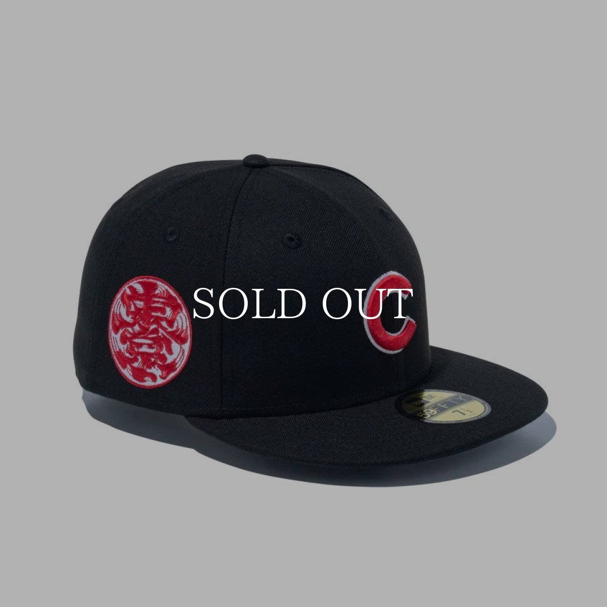画像1: NEW ERA  59FIFTY MLB TOKYO SERIES 2025 シカゴ・カブス 東京サイドパッチ ブラック (1)