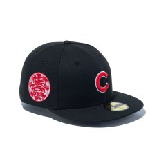 画像1: NEW ERA  59FIFTY MLB TOKYO SERIES 2025 シカゴ・カブス 東京サイドパッチ ブラック (1)