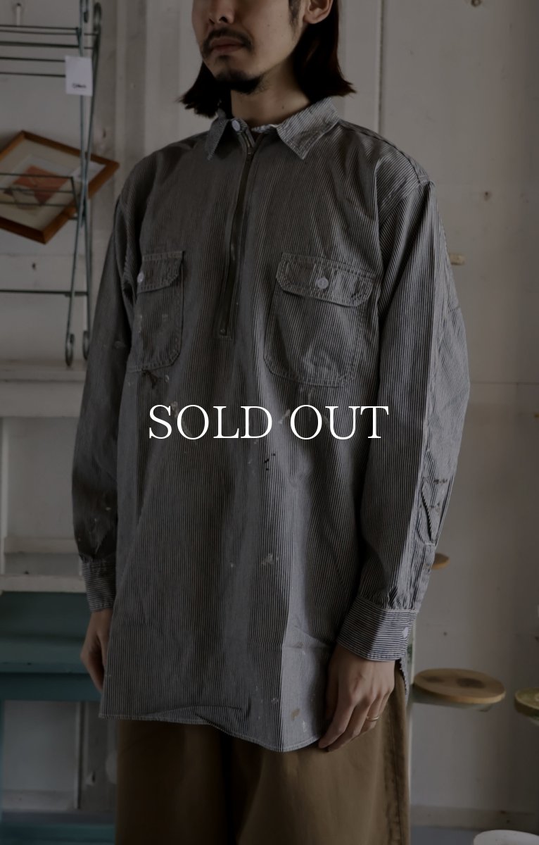 画像6: BOW WOW  WORK HICKORY STRIPE PO SHIRTS (6)