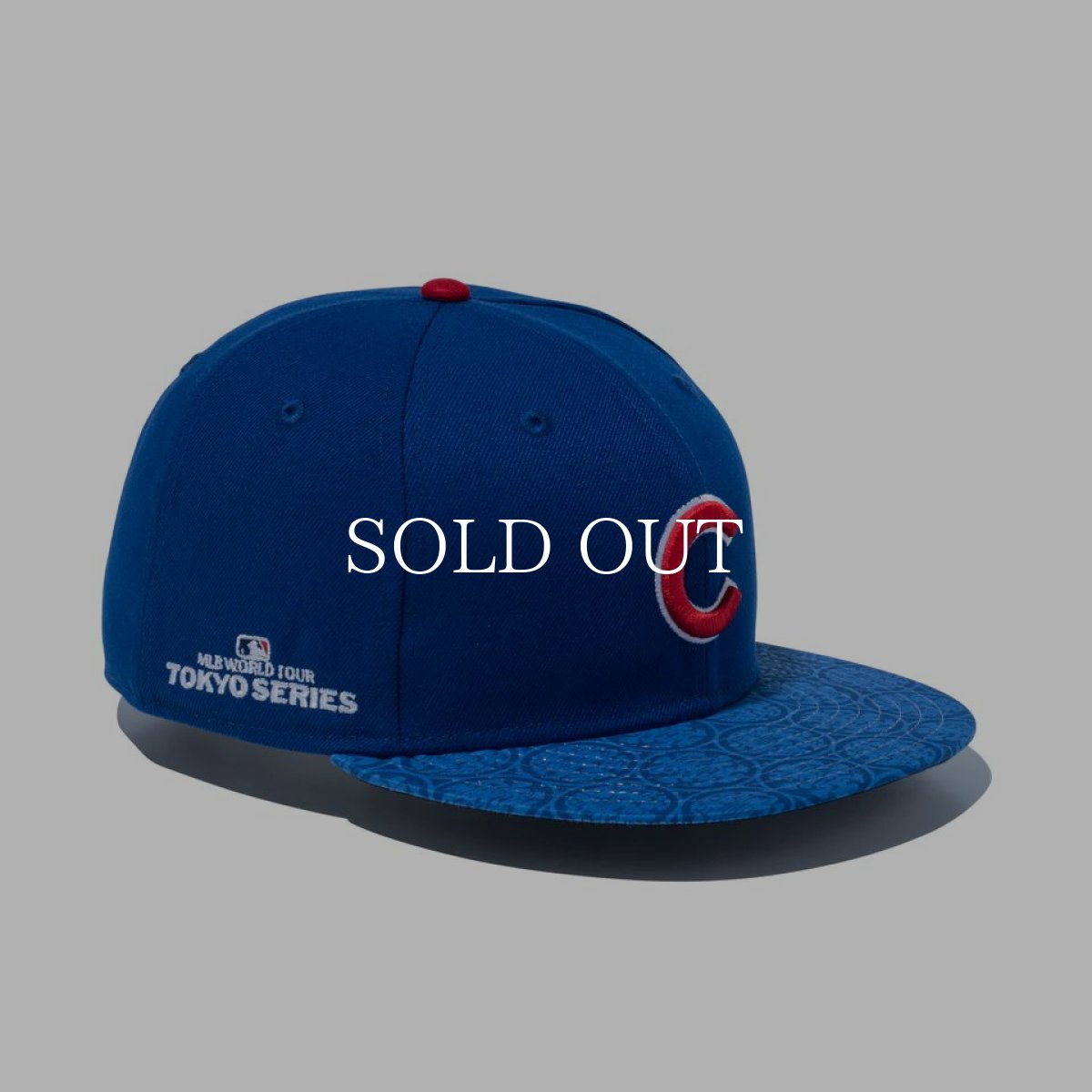 画像1: NEW ERA  9FIFTY MLB TOKYO SERIES 2025 シカゴ・カブス WORLD TOUR TOKYO 2025 サイドパッチ ライトロイヤル プリントバイザー (1)
