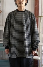 画像4: COOTIE   Jacquard Border L/S Tee (4)