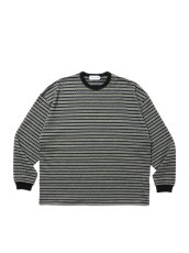 画像1: COOTIE   Jacquard Border L/S Tee (1)
