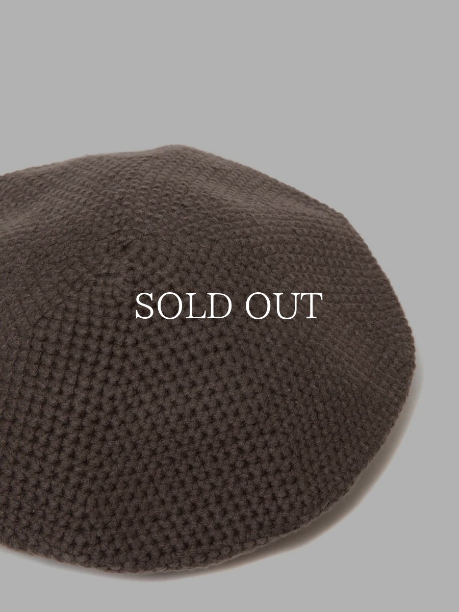 画像6: COOTIE   Crochet Knit Beret (6)