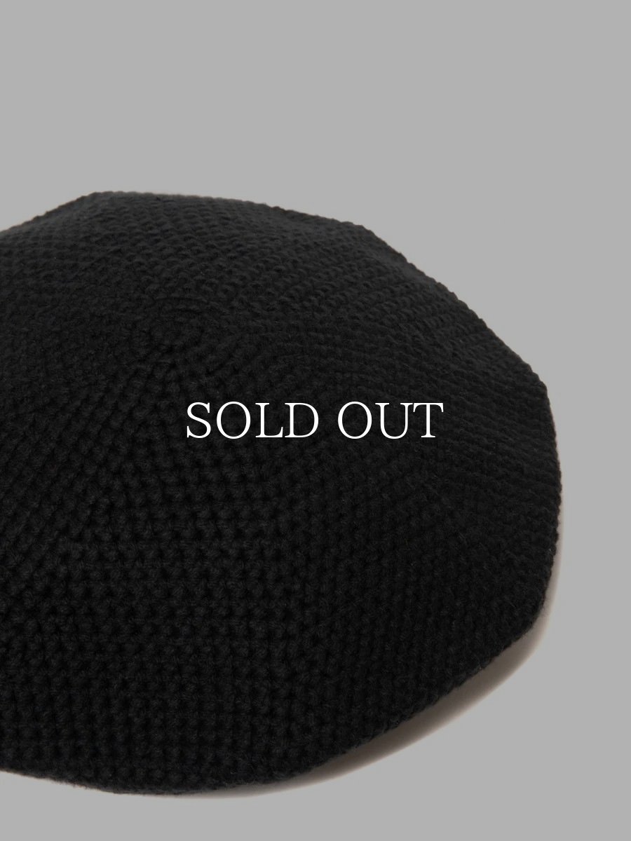 画像2: COOTIE   Crochet Knit Beret (2)