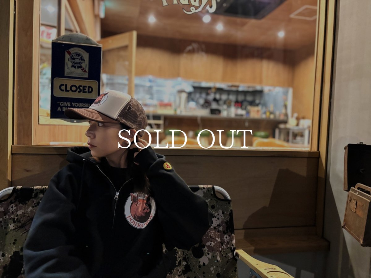 画像13: PORKCHOP GARAGE SUPPLY  C PORK ZIP UP HOODIE (13)