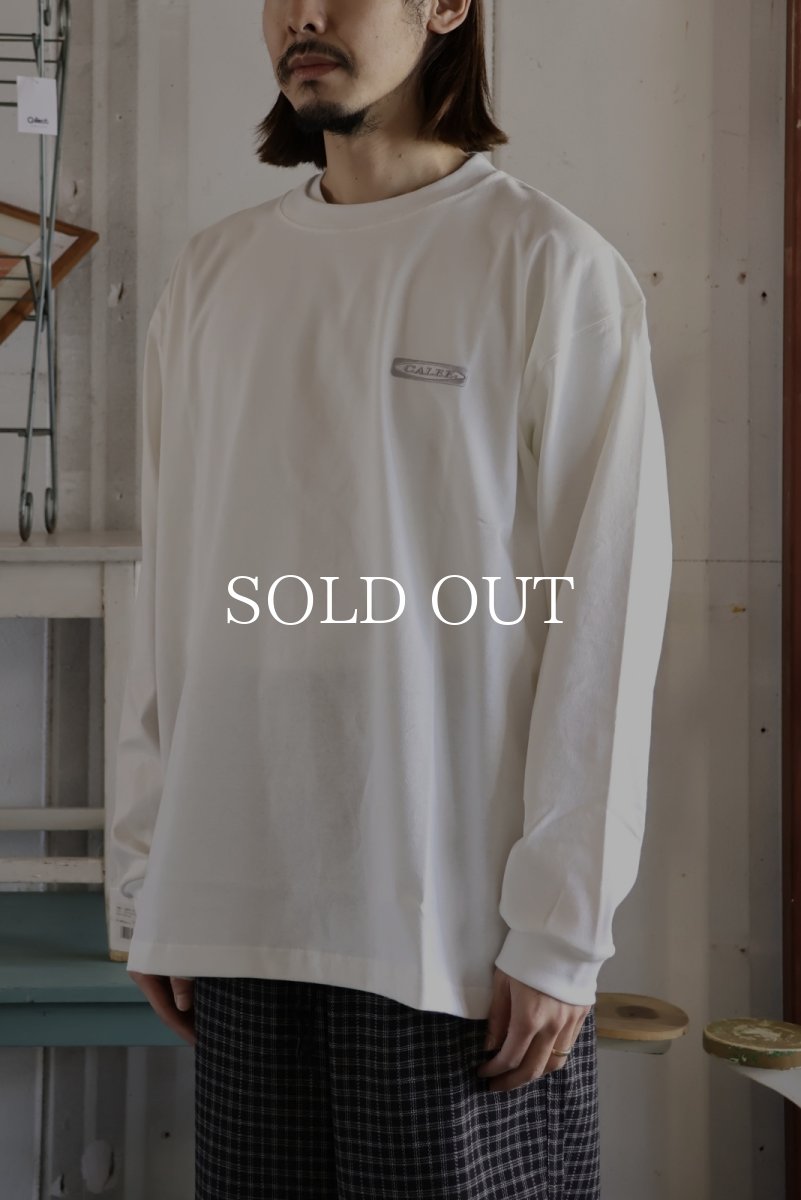 画像7: CALEE  VINTAGE TYPE CALEE LOGO L/S TEE (7)