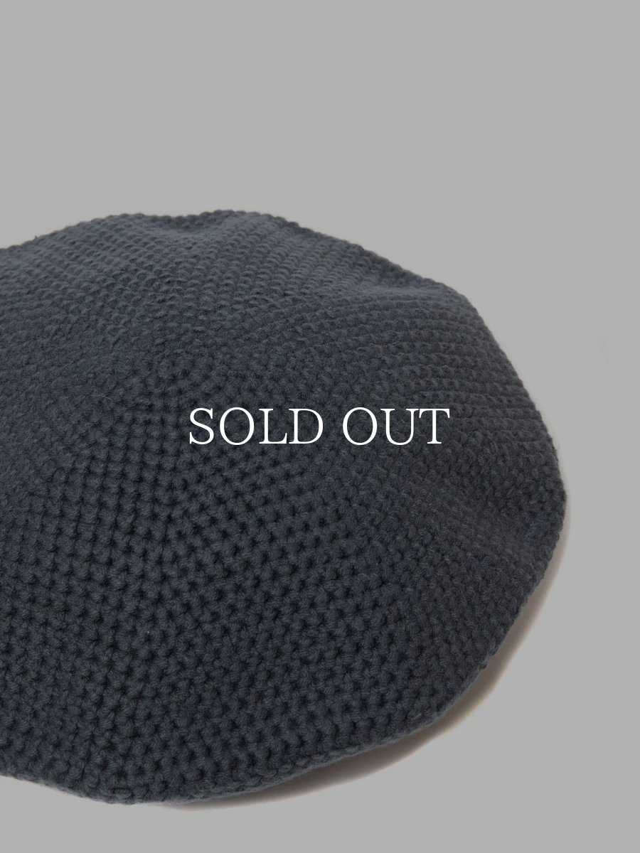 画像4: COOTIE   Crochet Knit Beret (4)