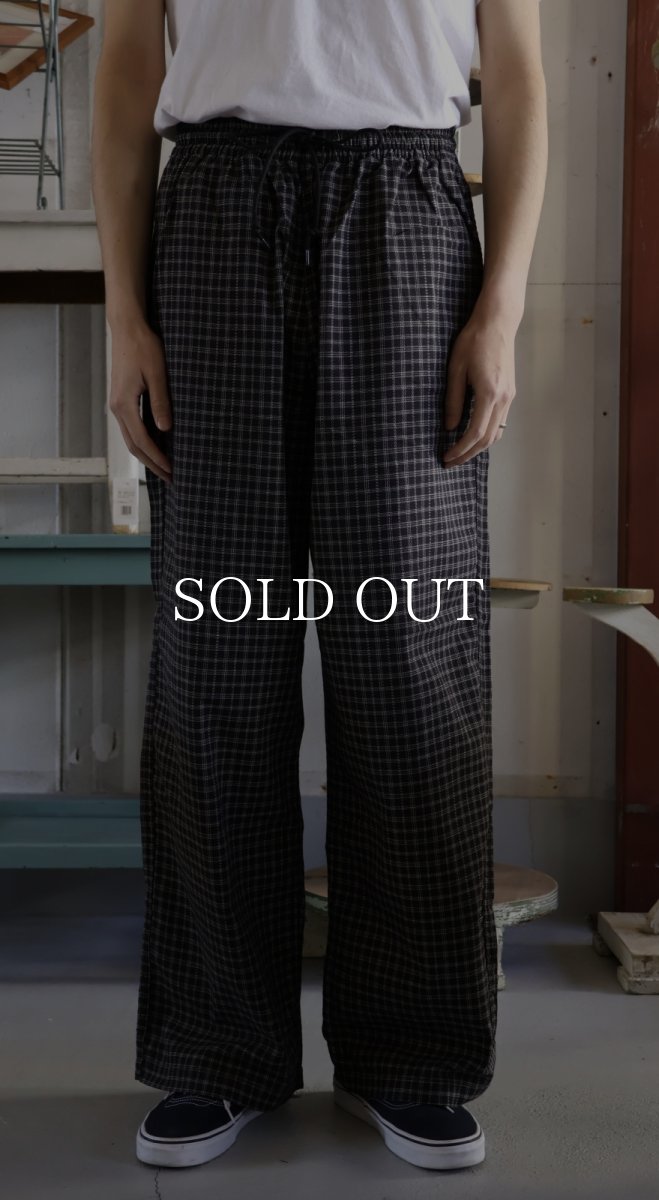 画像6: COOTIE   Amundsen Check Wide Easy Pants (6)