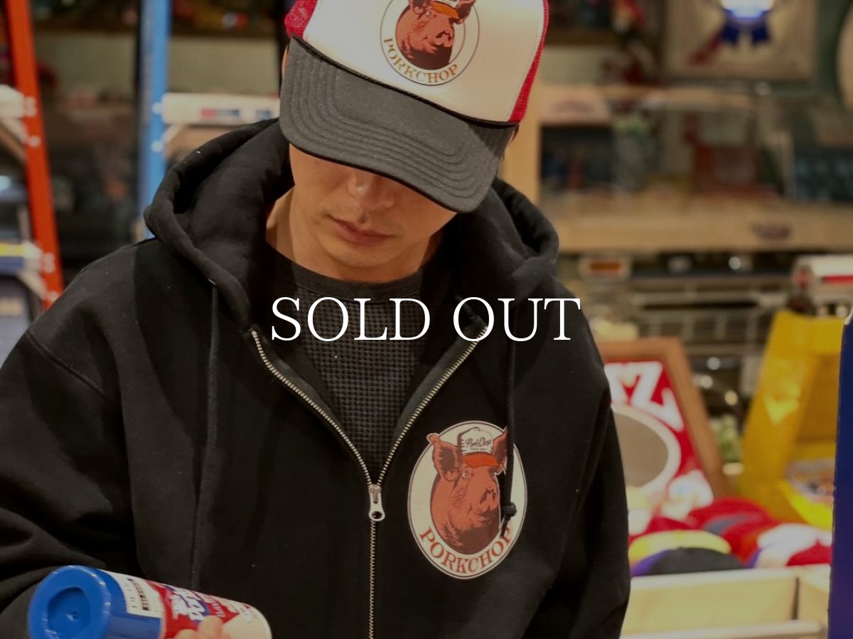 画像14: PORKCHOP GARAGE SUPPLY  C PORK ZIP UP HOODIE (14)