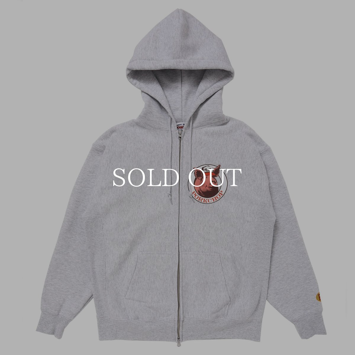 画像1: PORKCHOP GARAGE SUPPLY  C PORK ZIP UP HOODIE (1)