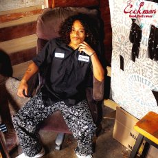 画像15: COOKMAN  シェフパンツ Chef Pants Semiwide Paisley Black (15)