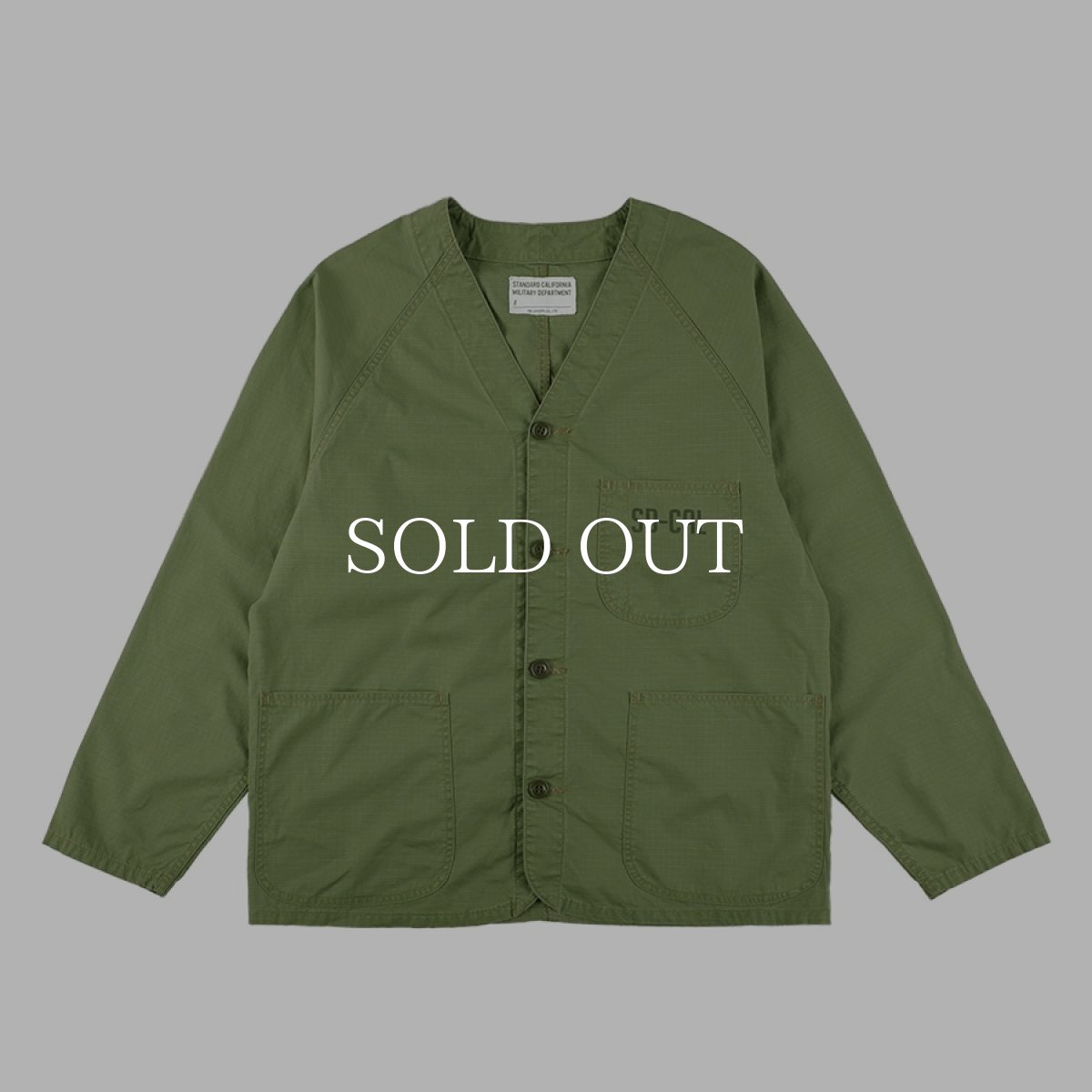 画像1: STANDARD CALIFORNIA  SD Ripstop Engineer Shirt (1)