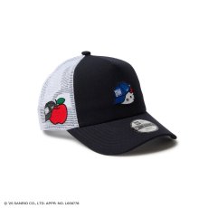 画像1: NEW ERA  Youth 9FORTY A-Frame トラッカー HELLO KITTY キャップ ネイビー (1)