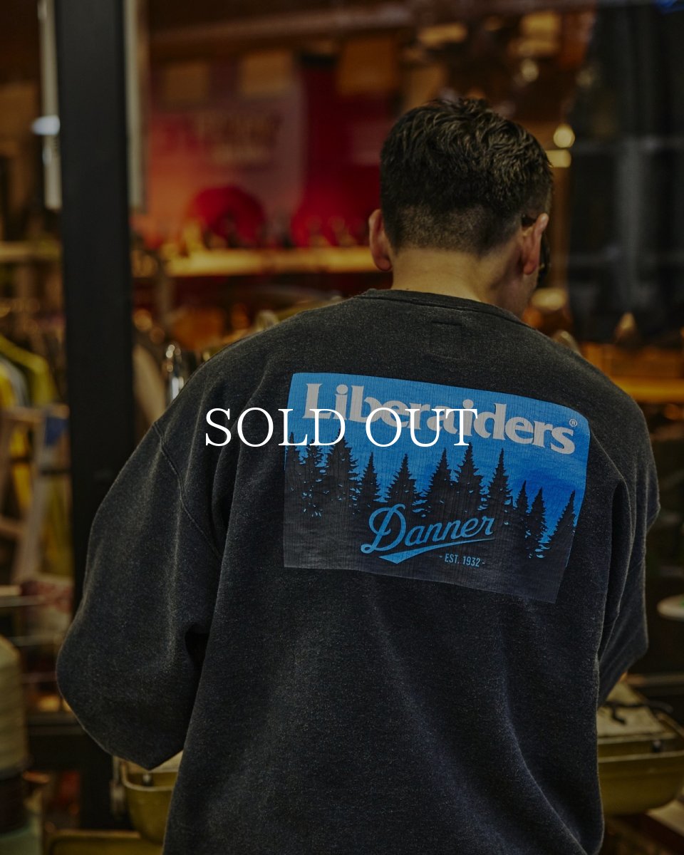 画像7: Liberaiders  Liberaiders x DANNER LOGO CREWNECK (7)