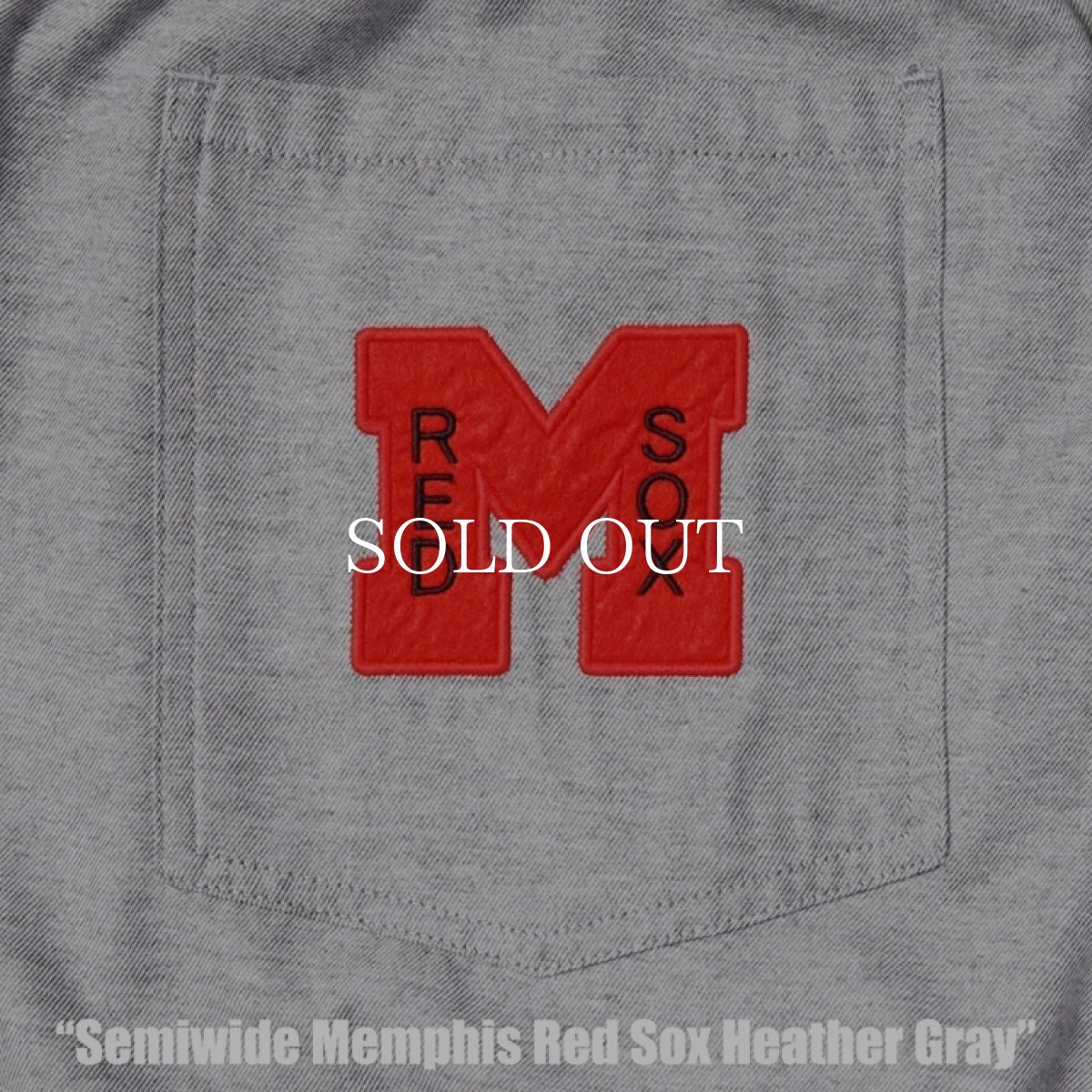 画像10: COOKMAN  シェフパンツ Chef Pants Semiwide Memphis Red Sox Heather Gray (10)