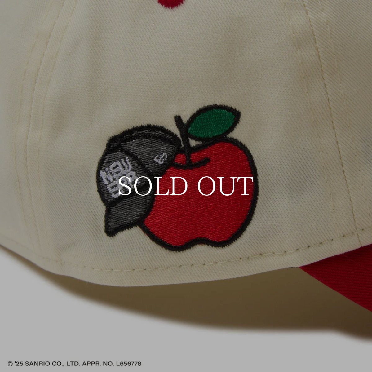 画像8: NEW ERA  9TWENTY HELLO KITTY ハローキティ クローム レッドバイザー (8)