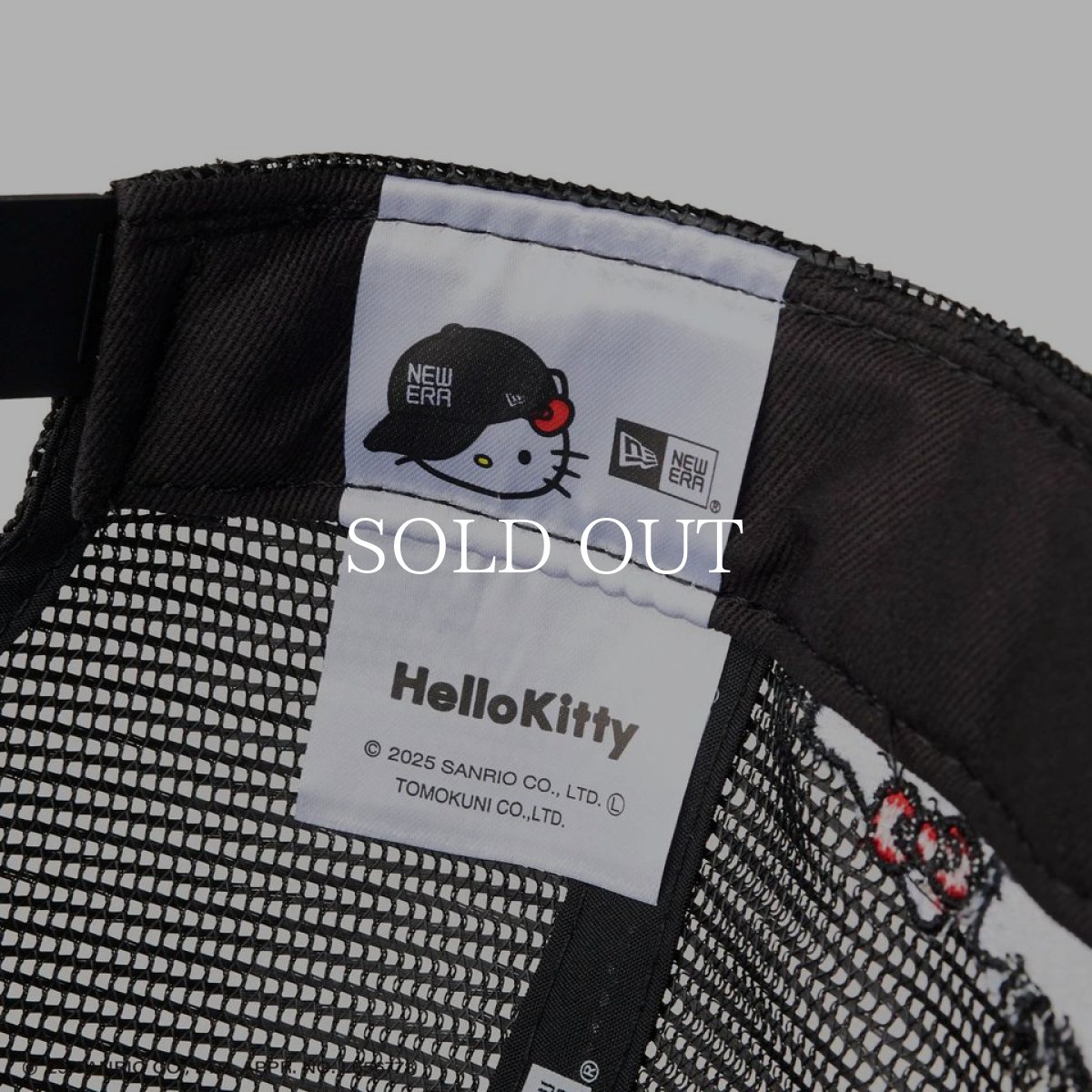 画像9: NEW ERA  9FORTY A-Frame トラッカー HELLO KITTY ラインストーン ブラック (9)