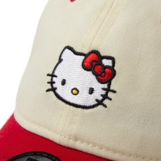 画像6: NEW ERA  9TWENTY HELLO KITTY ハローキティ クローム レッドバイザー (6)