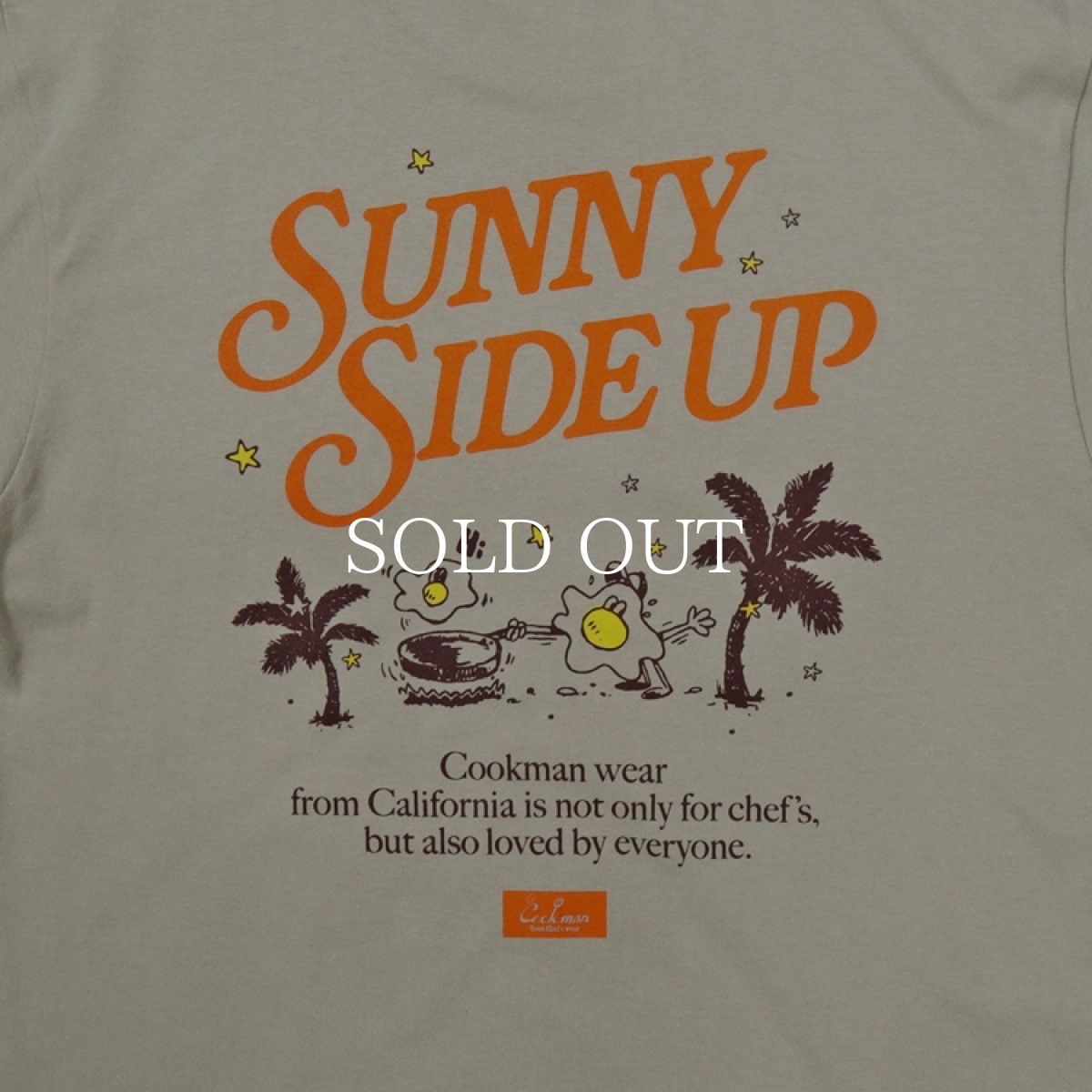 画像5: COOKMAN  Tシャツ Sunny Side Up (5)