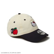 画像1: NEW ERA  9TWENTY HELLO KITTY ハローキティ クローム ネイビーバイザー (1)