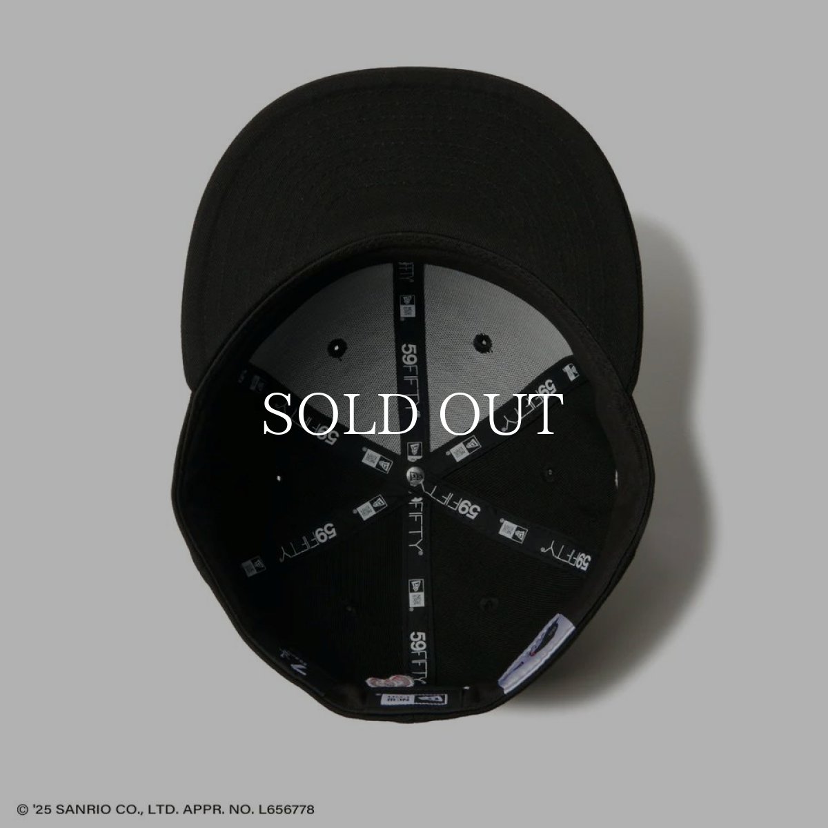 画像7: NEW ERA  59FIFTY HELLO KITTY キャップ ブラック (7)