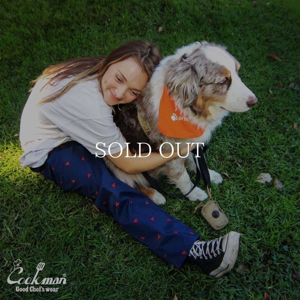 画像15: COOKMAN  シェフパンツ Chef Pants Embroidery Lobster Navy (15)