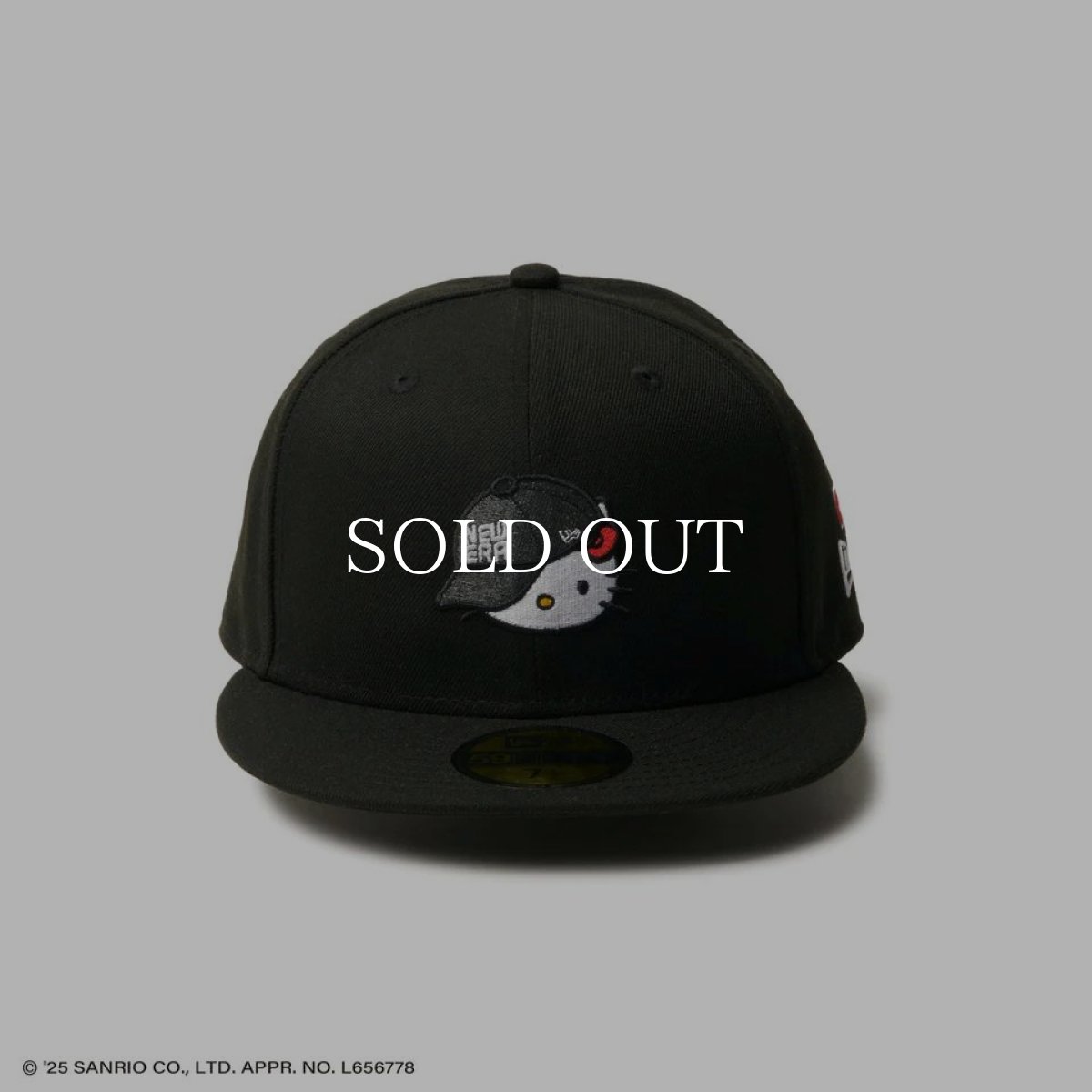 画像5: NEW ERA  59FIFTY HELLO KITTY キャップ ブラック (5)