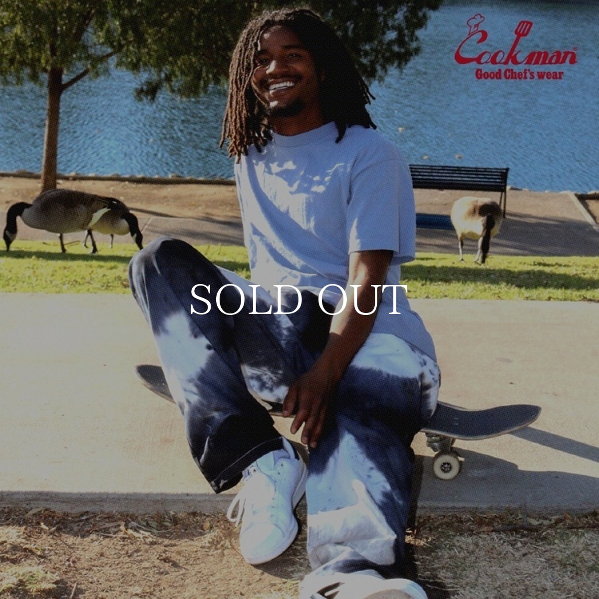 画像15: COOKMAN  シェフパンツ Chef Pants Blackberry Stain (15)