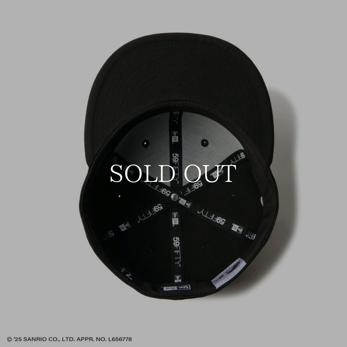 画像4: NEW ERA  59FIFTY HELLO KITTY リンゴ ブラック (4)