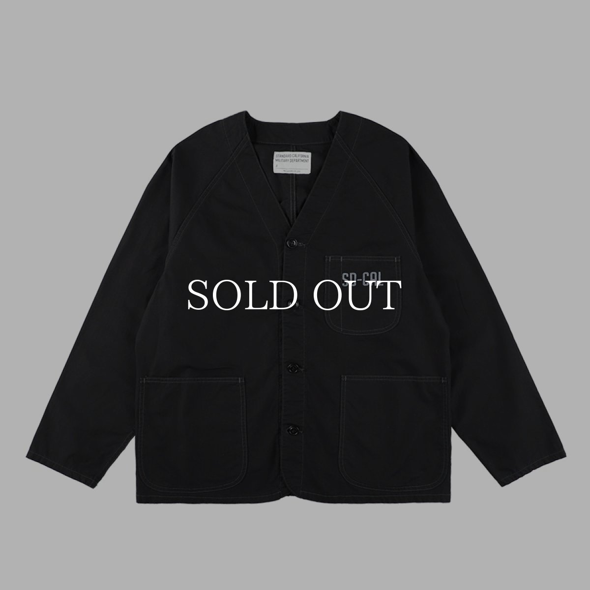 画像2: STANDARD CALIFORNIA  SD Ripstop Engineer Shirt (2)