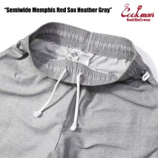 画像7: COOKMAN  シェフパンツ Chef Pants Semiwide Memphis Red Sox Heather Gray (7)