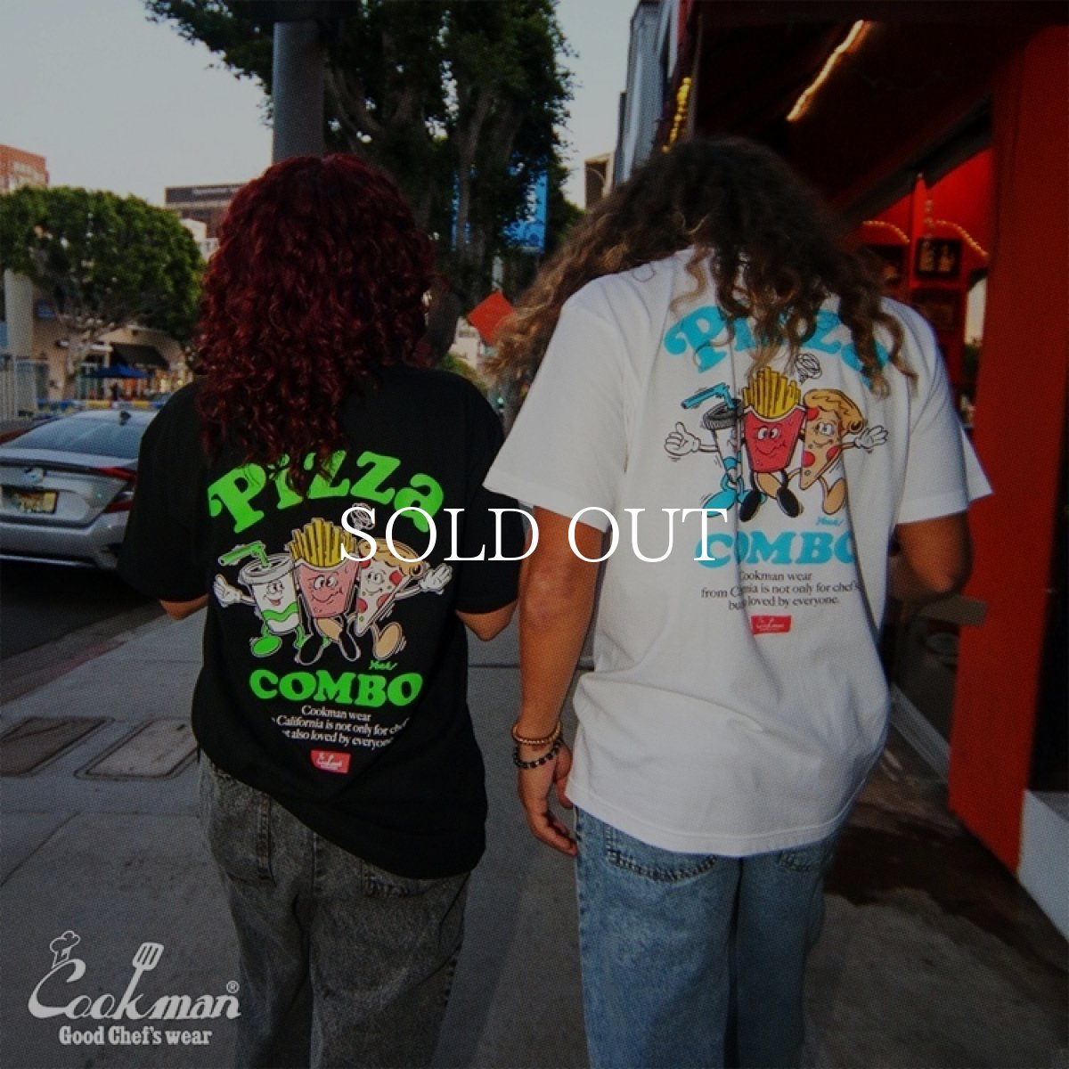 画像11: COOKMAN  Tシャツ Pizza Combo (11)