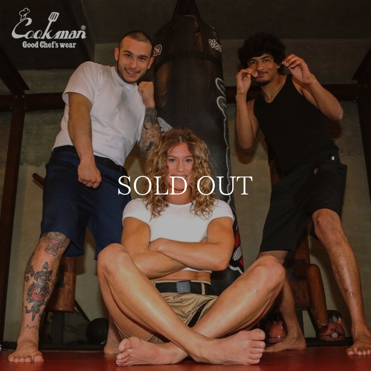 画像12: COOKMAN  シェフパンツ Chef Pants Short Black Belt Peanuts (12)