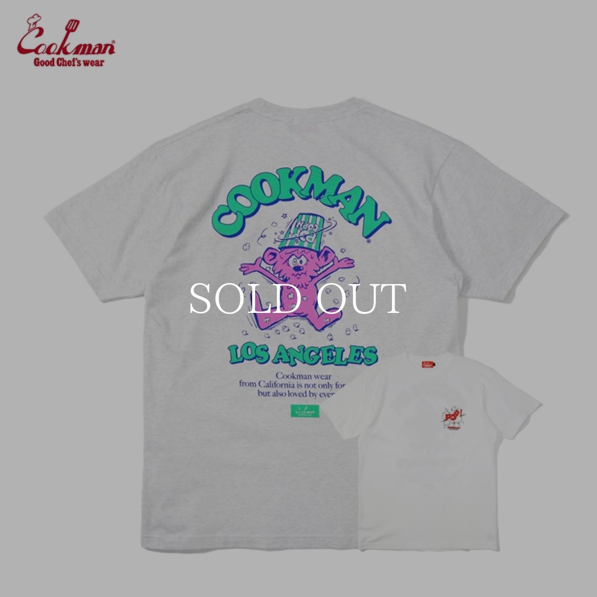 画像1: COOKMAN  Tシャツ Pop (1)