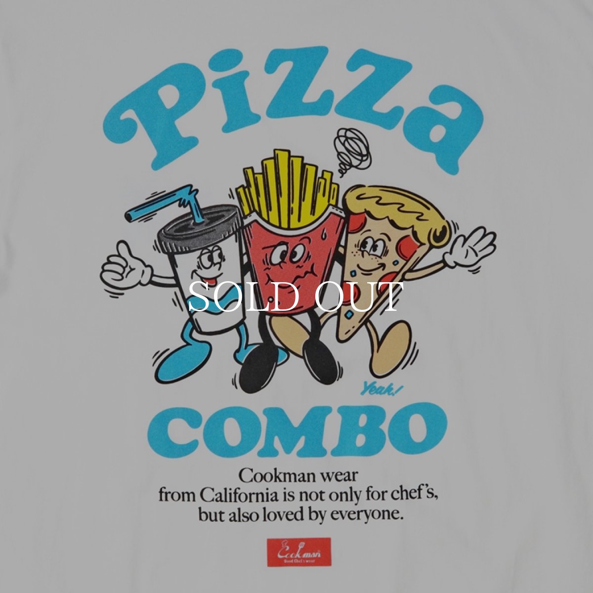 画像9: COOKMAN  Tシャツ Pizza Combo (9)