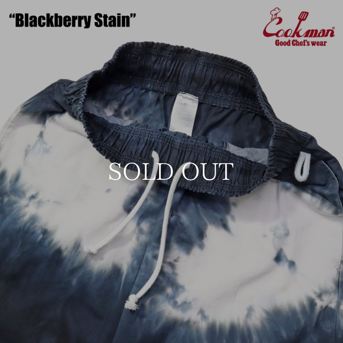 画像7: COOKMAN  シェフパンツ Chef Pants Blackberry Stain (7)