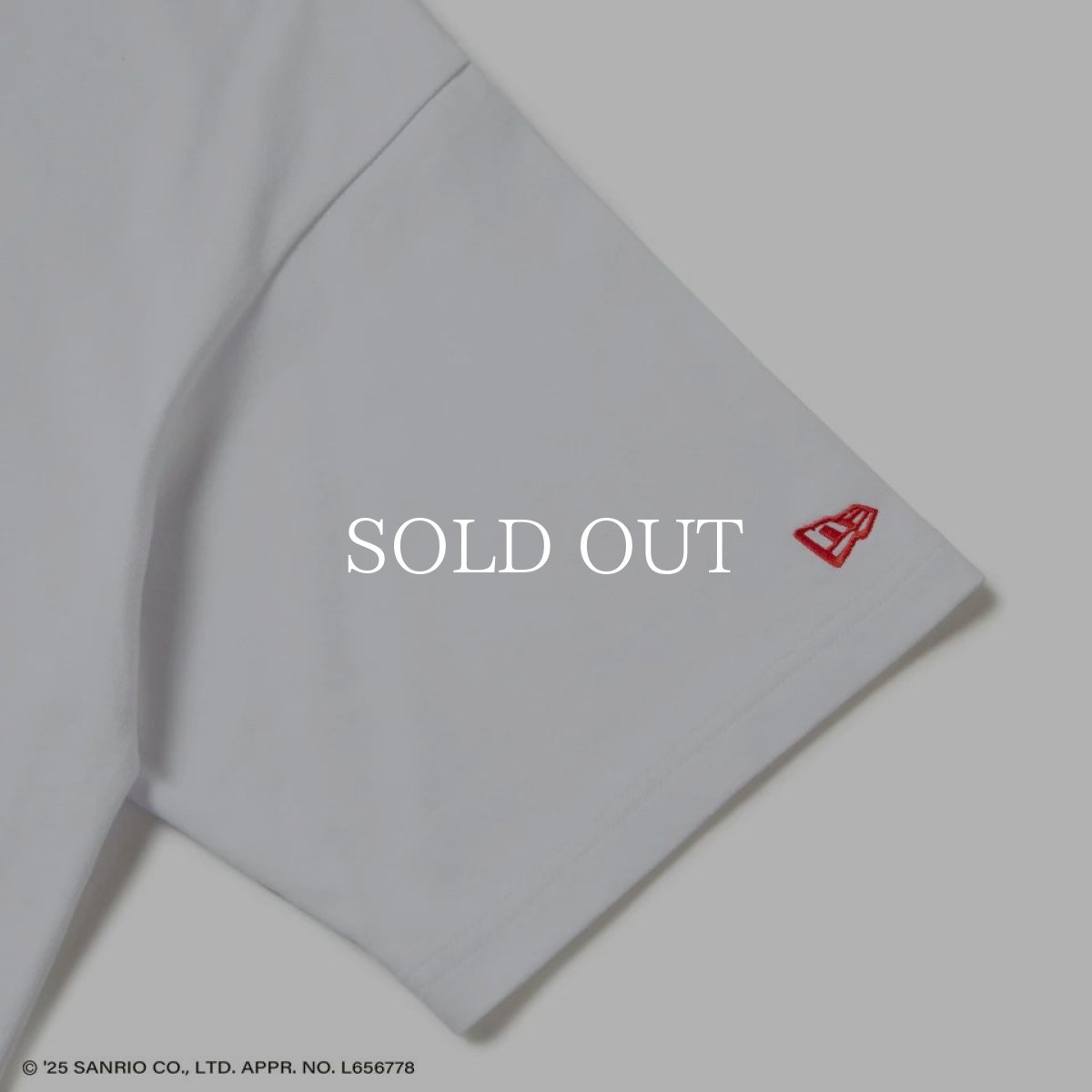 画像7: NEW ERA  半袖 オーバーサイズド コットン Tシャツ HELLO KITTY キャップ ホワイト (7)