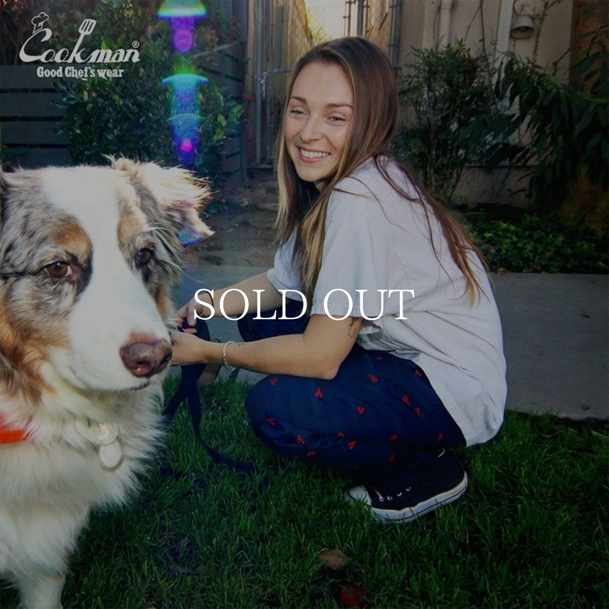 画像18: COOKMAN  シェフパンツ Chef Pants Embroidery Lobster Navy (18)