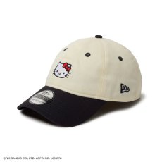 画像2: NEW ERA  9TWENTY HELLO KITTY ハローキティ クローム ネイビーバイザー (2)