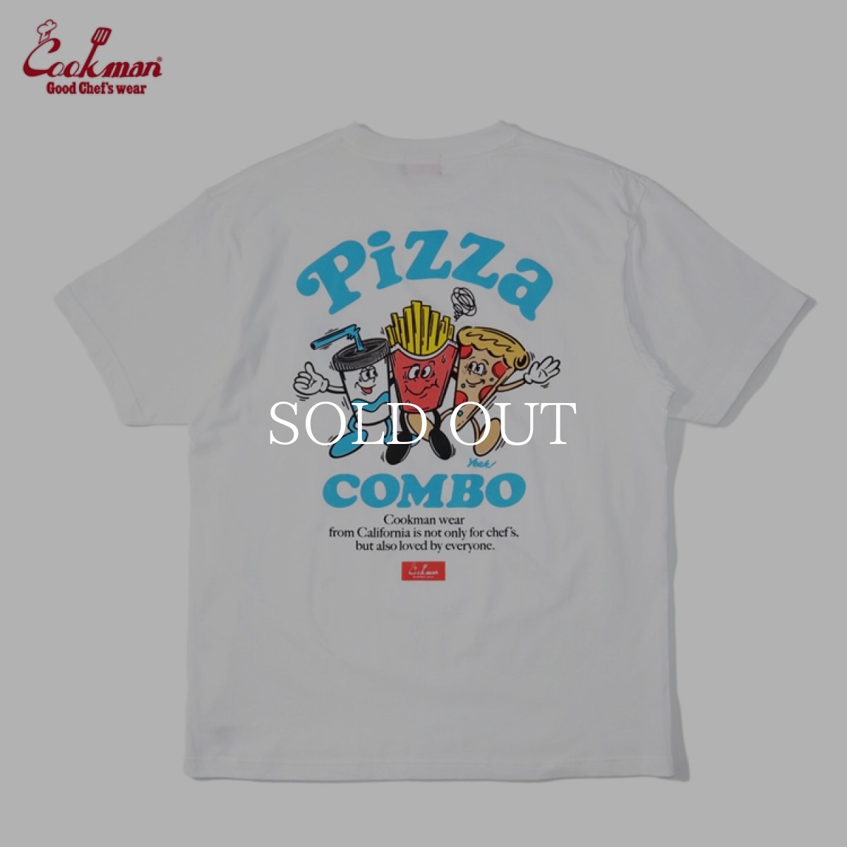 画像7: COOKMAN  Tシャツ Pizza Combo (7)