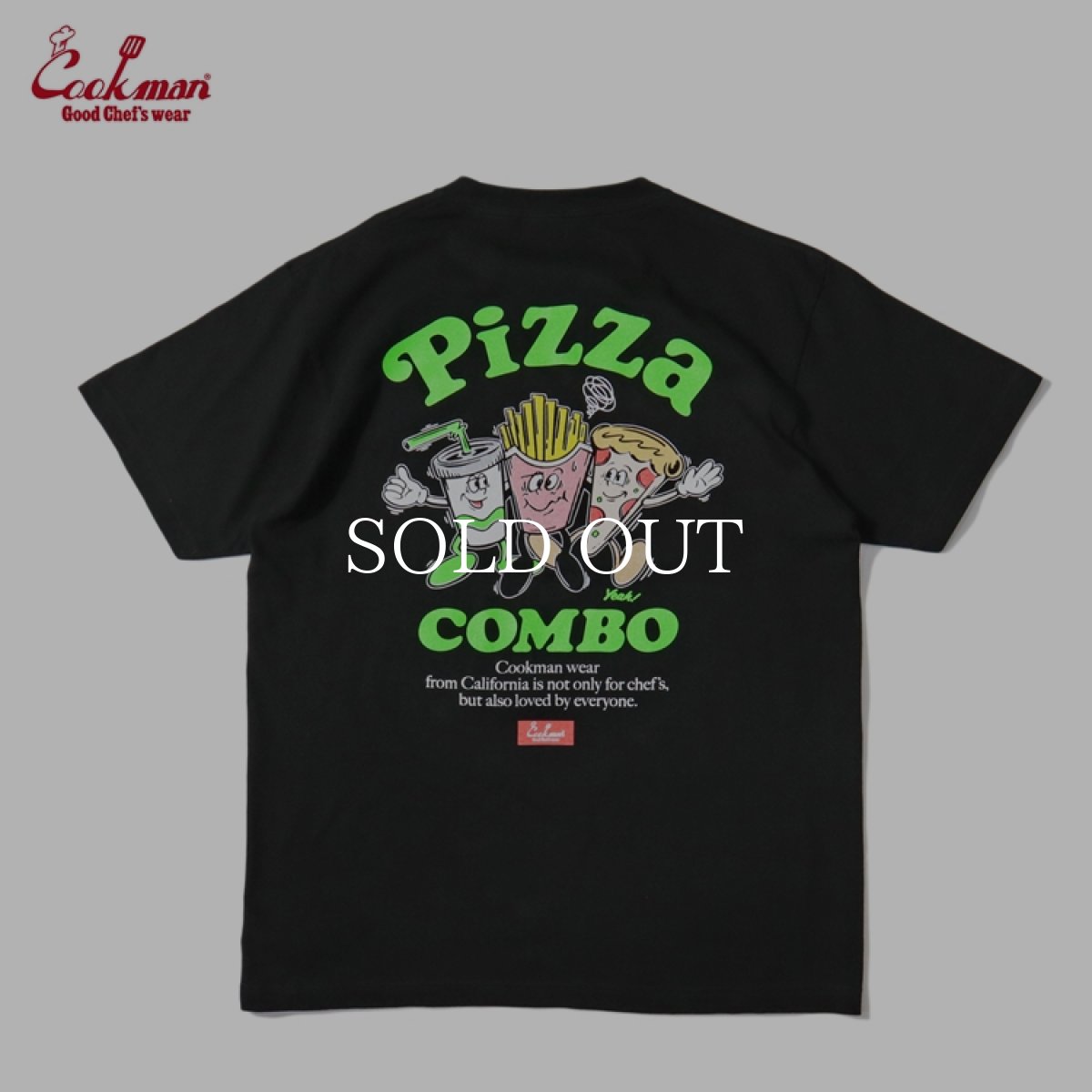 画像3: COOKMAN  Tシャツ Pizza Combo (3)