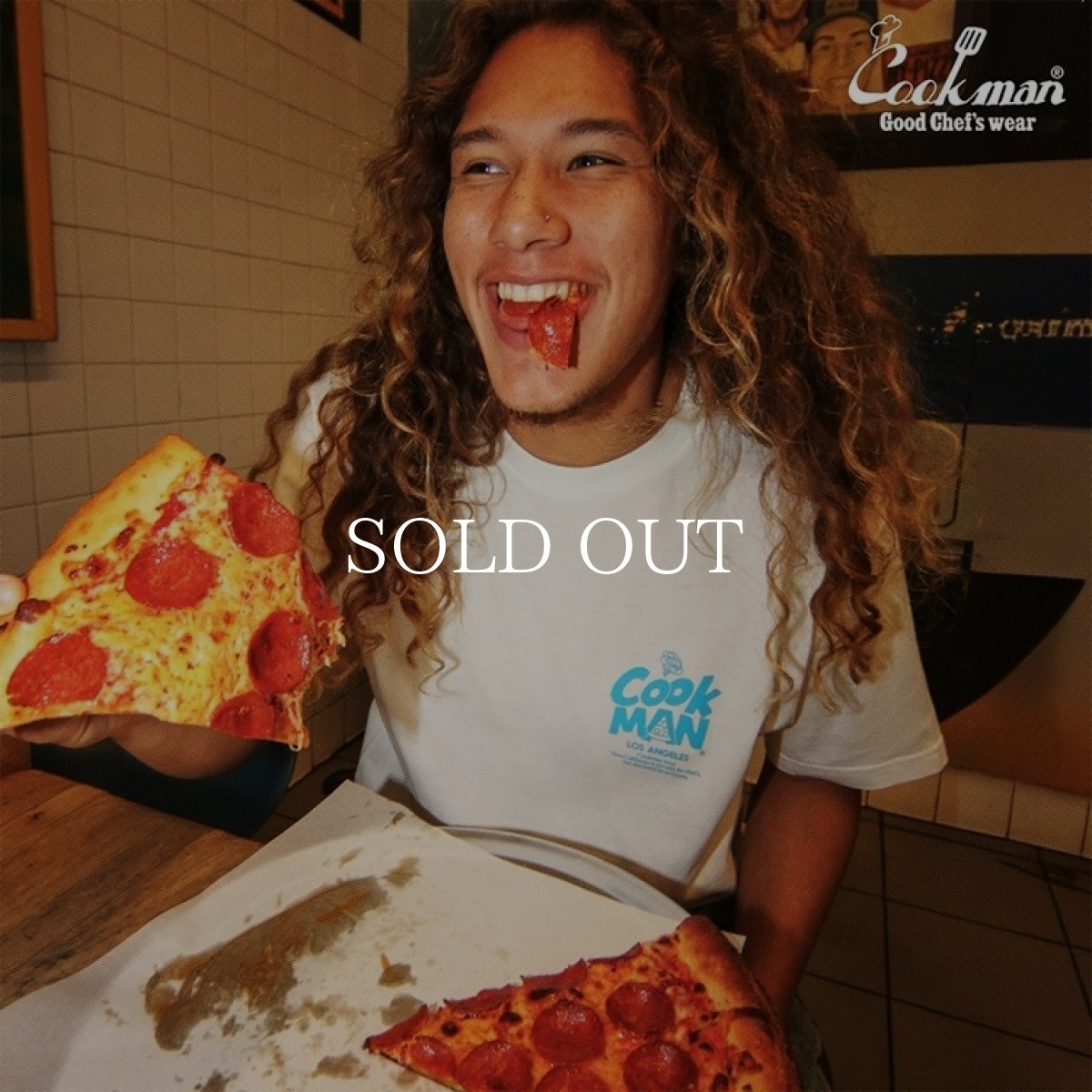画像13: COOKMAN  Tシャツ Pizza Combo (13)