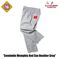 画像5: COOKMAN  シェフパンツ Chef Pants Semiwide Memphis Red Sox Heather Gray (5)