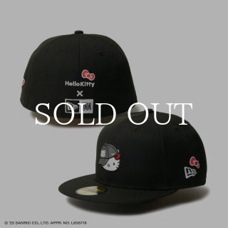 NEW ERA Hello Kitty キャップ ブラック NEW ERA ( ニューエラ ) 59FIFTY HELLO KITTY キャップ ブラック