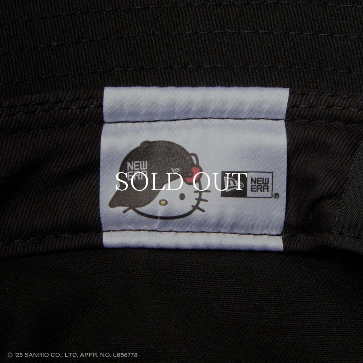 画像6: NEW ERA  バケット01 セーラーブリム HELLO KITTY ハローキティ ブラック (6)