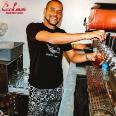 画像17: COOKMAN  シェフパンツ Chef Pants Semiwide Paisley Black (17)