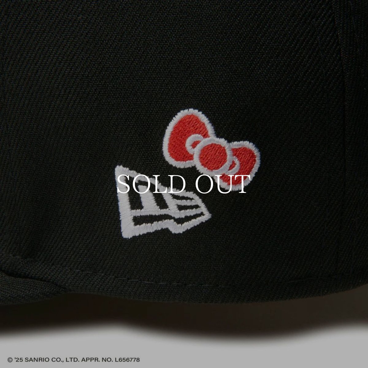 画像8: NEW ERA  59FIFTY HELLO KITTY リンゴ ブラック (8)